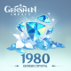 1980+260 Genesis Crystals logo