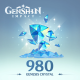 980+110 Genesis Crystals logo
