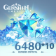 6480+1600 Genesis Crystals*10