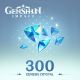300+30 Genesis Crystals logo